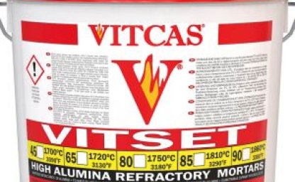 Resistenza al fuoco in una sauna - Test della malta Vitcas