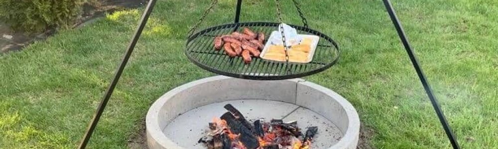 Ognisko w ogrodzie zapewni bezpieczne grillowanie